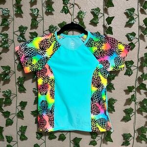 Wonder nation girls rash guard